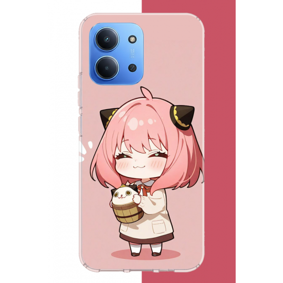 Redmi 15C Uyumlu kawaii küçük kız UV Baskılı Silikon Kılıf Redmi 15C Uyumlu kawaii küçük kız UV Baskılı Silikon Kılıf