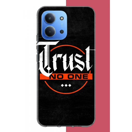 Redmi 15C Uyumlu kimseye güvenme UV Baskılı Silikon Kılıf Redmi 15C Uyumlu kimseye güvenme UV Baskılı Silikon Kılıf