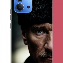 Redmi 15C Uyumlu Atatürk4 UV Baskılı Silikon Kılıf