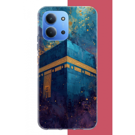 Redmi 15C Uyumlu Kabe1 UV Baskılı Silikon Kılıf