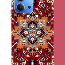 Redmi 15C Uyumlu Halı1 UV Baskılı Silikon Kılıf