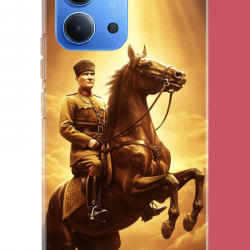 Redmi 15C Uyumlu Atatürk5 UV Baskılı Silikon Kılıf