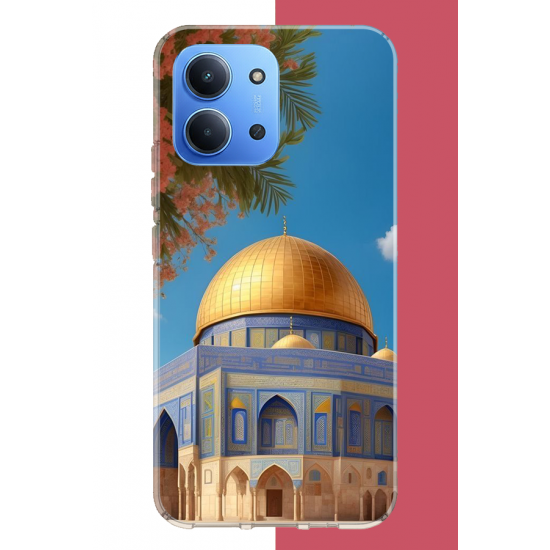 Redmi 15C Uyumlu Kudüs3 UV Baskılı Silikon Kılıf