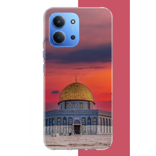 Redmi 15C Uyumlu Kudüs4 UV Baskılı Silikon Kılıf
