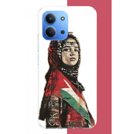 Redmi 15C Uyumlu Filistin2 UV Baskılı Silikon Kılıf