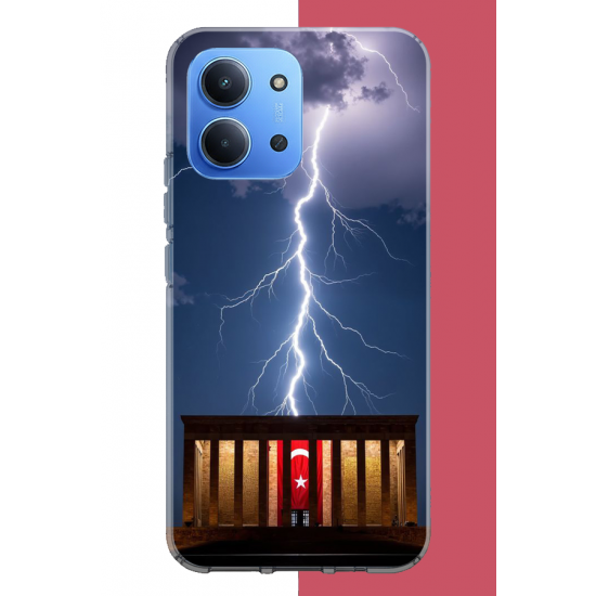 Redmi 15C Uyumlu Anıtkabir UV Baskılı Silikon Kılıf
