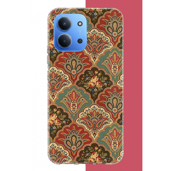 Redmi 15C Uyumlu Çini Motif UV Baskılı Silikon Kılıf Redmi 15C Uyumlu Çini Motif UV Baskılı Silikon Kılıf