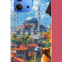 Redmi 15C Uyumlu Ayasofya1 UV Baskılı Silikon Kılıf