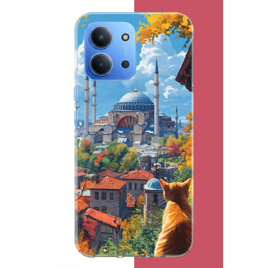 Redmi 15C Uyumlu Ayasofya1 UV Baskılı Silikon Kılıf