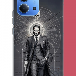 Redmi 15C Uyumlu baba yaga UV Baskılı Silikon Kılıf