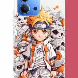 Redmi 15C Uyumlu naruto UV Baskılı Silikon Kılıf