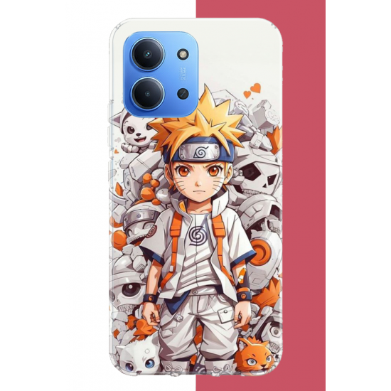 Redmi 15C Uyumlu naruto UV Baskılı Silikon Kılıf