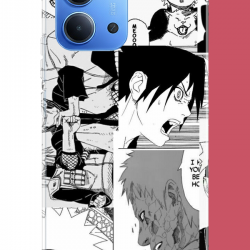 Redmi 15C Uyumlu naruto kolaj2 UV Baskılı Silikon Kılıf