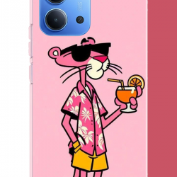 Redmi 15C Uyumlu pembe panter 1 UV Baskılı Silikon Kılıf Redmi 15C Uyumlu pembe panter 1 UV Baskılı Silikon Kılıf
