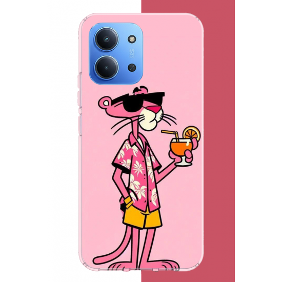 Redmi 15C Uyumlu pembe panter 1 UV Baskılı Silikon Kılıf Redmi 15C Uyumlu pembe panter 1 UV Baskılı Silikon Kılıf