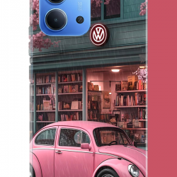 Redmi 15C Uyumlu pembe vos vos UV Baskılı Silikon Kılıf Redmi 15C Uyumlu pembe vos vos UV Baskılı Silikon Kılıf