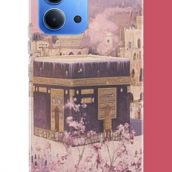 Redmi 15C Uyumlu pembe çiçekli kabe UV Baskılı Silikon Kılıf Redmi 15C Uyumlu pembe çiçekli kabe UV Baskılı Silikon Kılıf