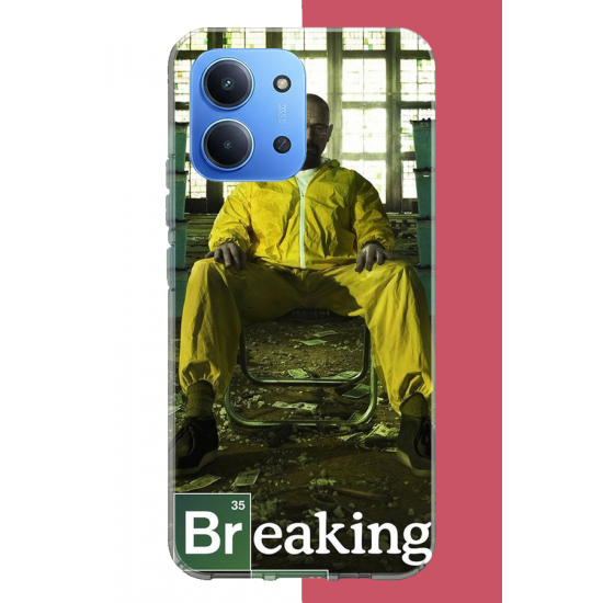 Redmi 15C Uyumlu breaking bad UV Baskılı Silikon Kılıf