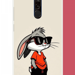 Redmi 8 Uyumlu bagsbuny 1 UV Baskılı Silikon Kılıf