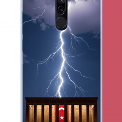 Redmi 8 Uyumlu Anıtkabir UV Baskılı Silikon Kılıf