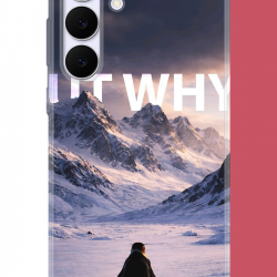 Samsung Galaxy S25 FE Uyumlu Nihilist Penguen UV Baskılı Silikon Kılıf
