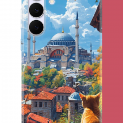 Samsung Galaxy S25 FE Uyumlu Ayasofya1 UV Baskılı Silikon Kılıf