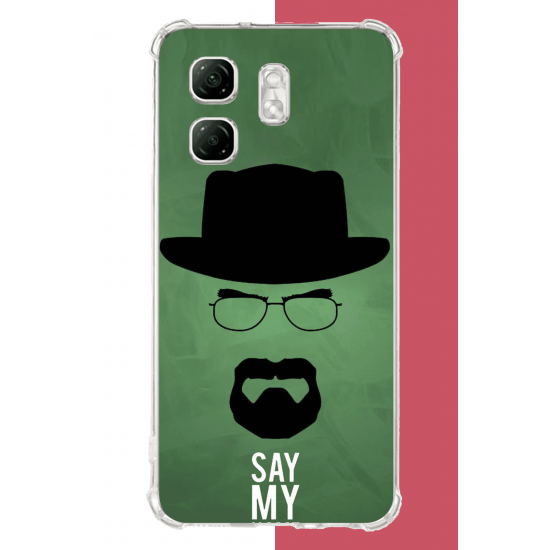 Infinix Hot 50i - Smart 9 Uyumlu heisnberg UV Baskılı Silikon Kılıf