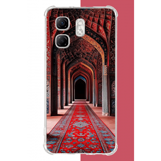 Infinix Hot 50i - Smart 9 Uyumlu Osmanlı Mimarı UV Baskılı Silikon Kılıf