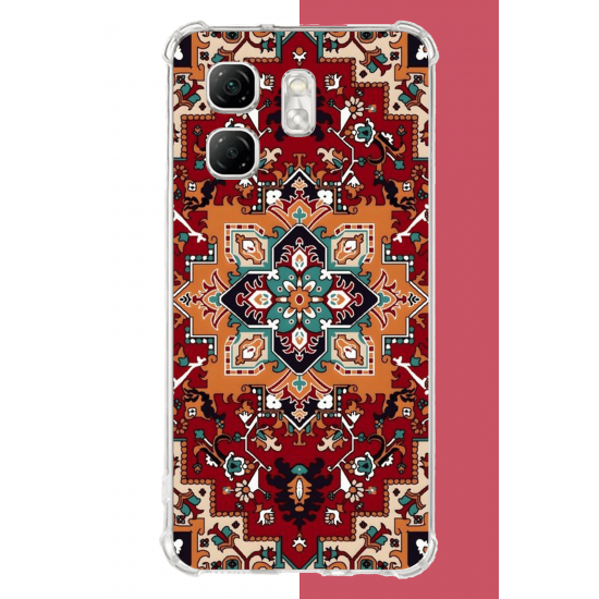 Infinix Hot 50i - Smart 9 Uyumlu Halı1 UV Baskılı Silikon Kılıf