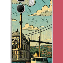 Infinix Hot 50i - Smart 9 Uyumlu İstanbul UV Baskılı Silikon Kılıf