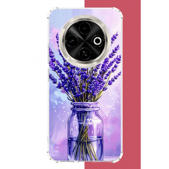 Tecno Spark 30C Uyumlu lavanta UV Baskılı Silikon Kılıf Tecno Spark 30C Uyumlu lavanta UV Baskılı Silikon Kılıf
