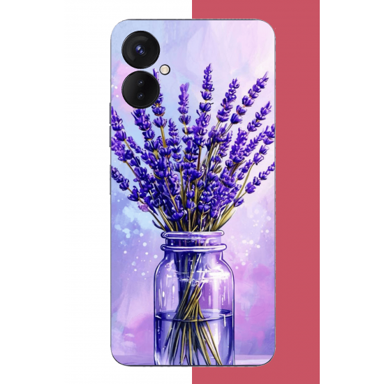Tecno Spark 9 Pro Uyumlu lavanta UV Baskılı Silikon Kılıf Tecno Spark 9 Pro Uyumlu lavanta UV Baskılı Silikon Kılıf