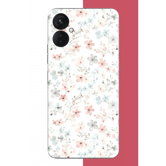 Tecno Spark 9 Pro Uyumlu lila mavi pattern UV Baskılı Silikon Kılıf Tecno Spark 9 Pro Uyumlu lila mavi pattern UV Baskılı Silikon Kılıf