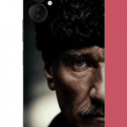 Tecno Spark 9 Pro Uyumlu Atatürk4 UV Baskılı Silikon Kılıf