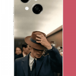 Tecno Spark GO 1 Uyumlu J. Robert Oppenheimer UV Baskılı Silikon Kılıf