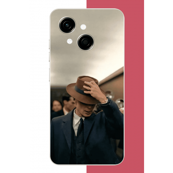 Tecno Spark GO 1 Uyumlu J. Robert Oppenheimer UV Baskılı Silikon Kılıf