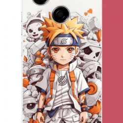 Tecno Spark GO 1 Uyumlu naruto UV Baskılı Silikon Kılıf