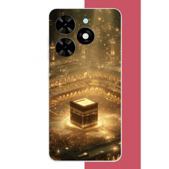Tecno Spark Go 2024 Uyumlu Kabe5 UV Baskılı Silikon Kılıf