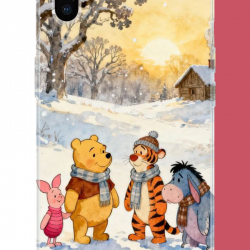 iPhone XS MAX Uyumlu Winnie The Pooh2 UV Baskılı Silikon Kılıf