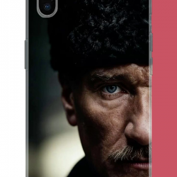 iPhone XS MAX Uyumlu Atatürk4 UV Baskılı Silikon Kılıf
