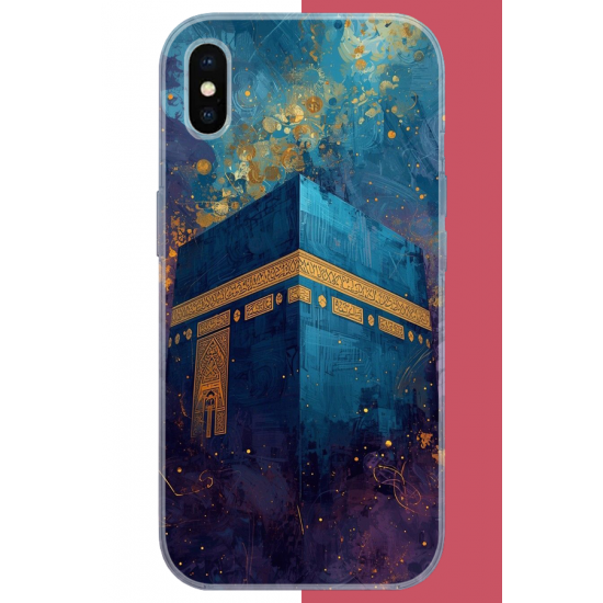 iPhone XS MAX Uyumlu Kabe1 UV Baskılı Silikon Kılıf