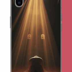 iPhone XS MAX Uyumlu Huzur Dua UV Baskılı Silikon Kılıf