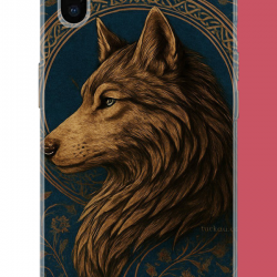 iPhone XS MAX Uyumlu Kurt UV Baskılı Silikon Kılıf