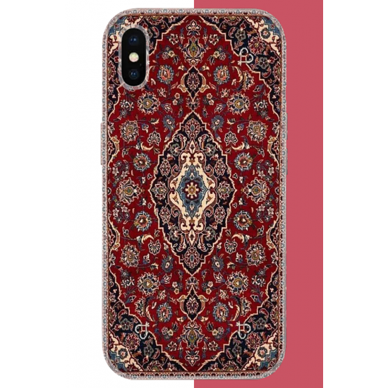 iPhone XS MAX Uyumlu Halı3 UV Baskılı Silikon Kılıf