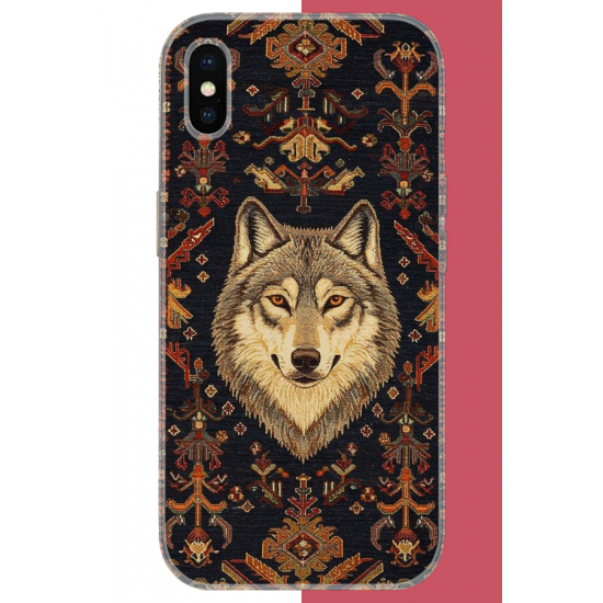 iPhone XS MAX Uyumlu Halı5 UV Baskılı Silikon Kılıf