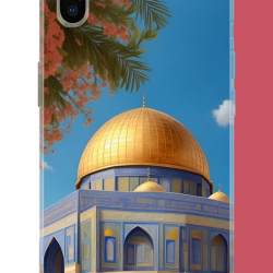 iPhone XS MAX Uyumlu Kudüs3 UV Baskılı Silikon Kılıf