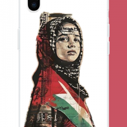iPhone XS MAX Uyumlu Filistin2 UV Baskılı Silikon Kılıf