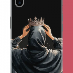iPhone XS MAX Uyumlu Taç UV Baskılı Silikon Kılıf