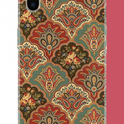 iPhone XS MAX Uyumlu Çini Motif UV Baskılı Silikon Kılıf